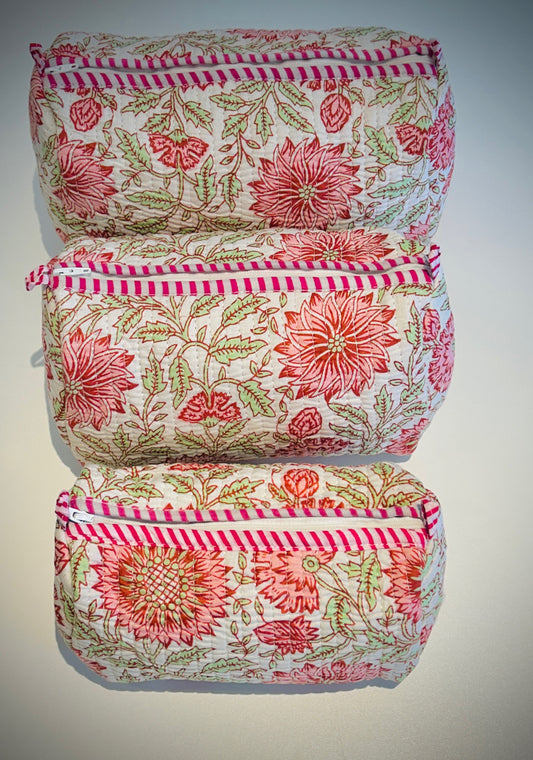 Block Print Travel Set Of 3