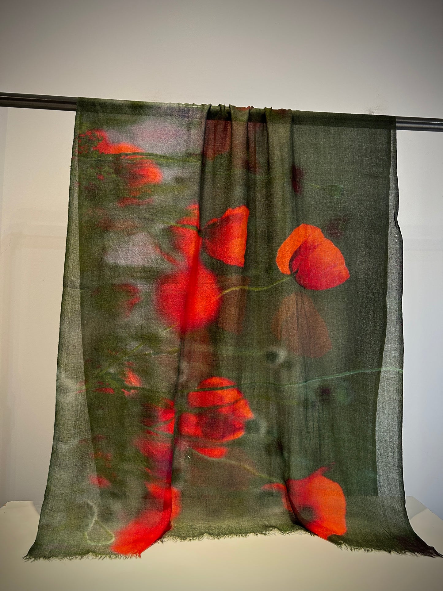 Light hand woven scarf