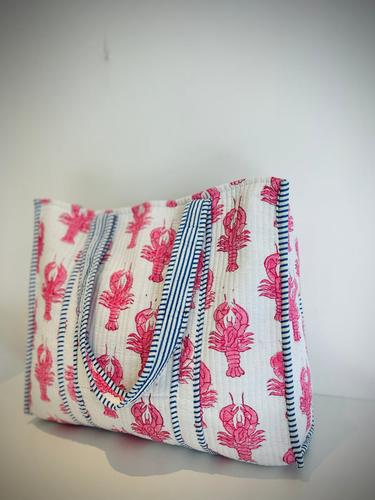 Hand Blocked Cotton Carry Bag