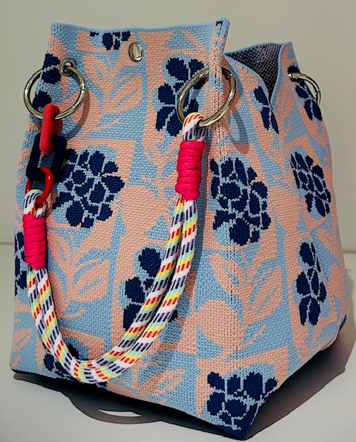 Knit Handbag.     March Sale 25% Off.  At Checkout Use Code March25%
