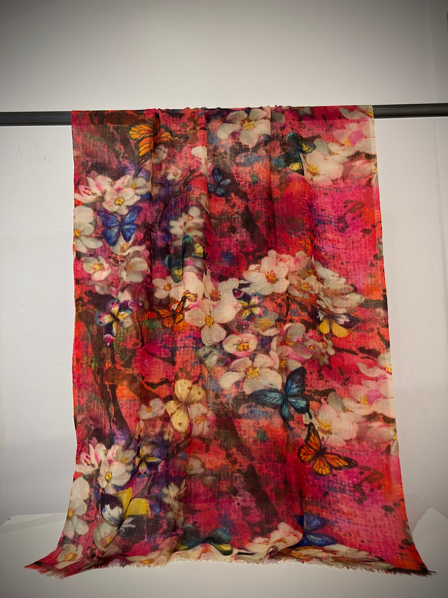 Lightweight Wool Silk Scarf