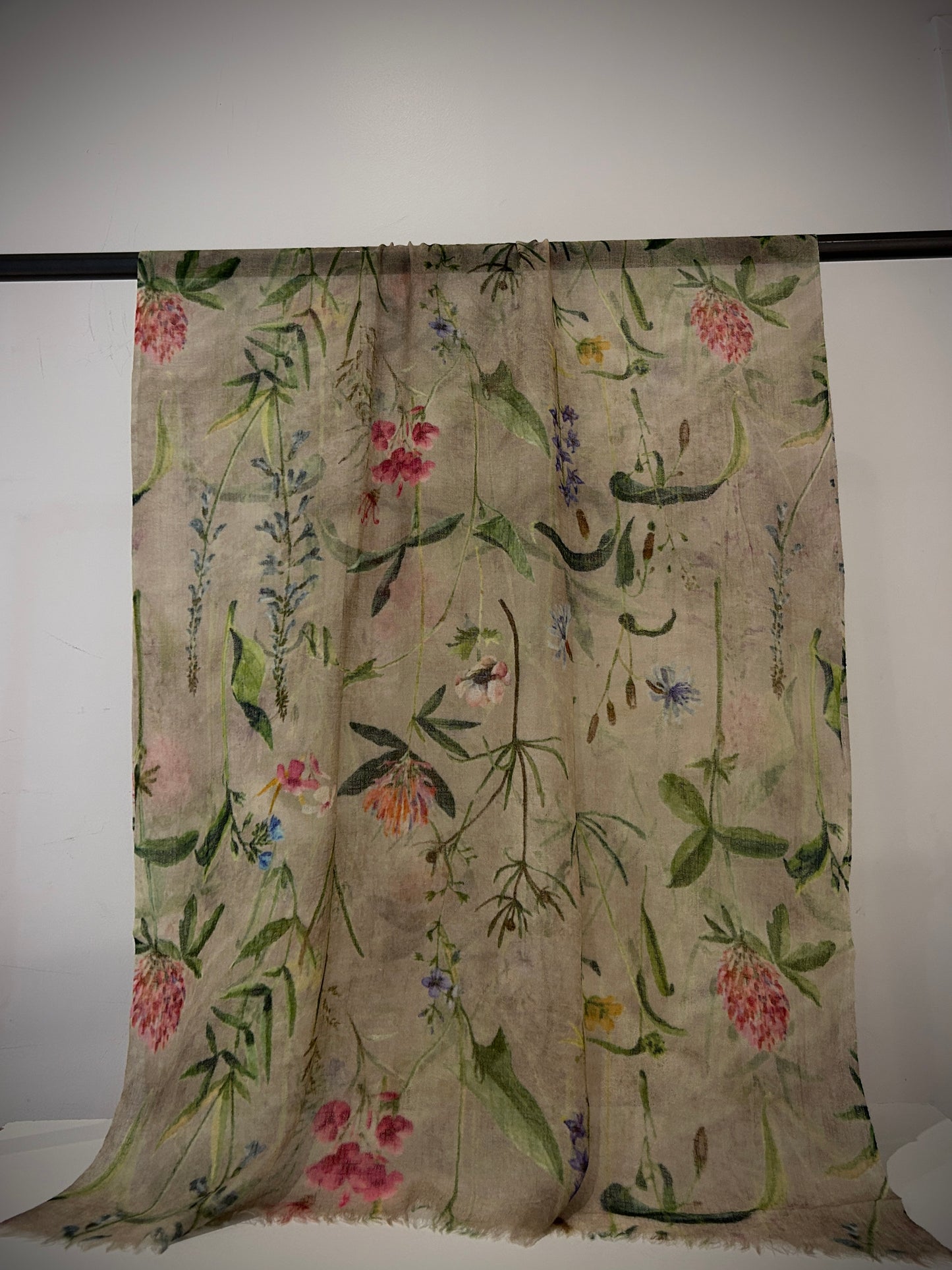 Lightweight Wool Silk Scarf