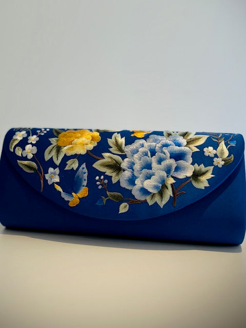 Embroidered Clutch