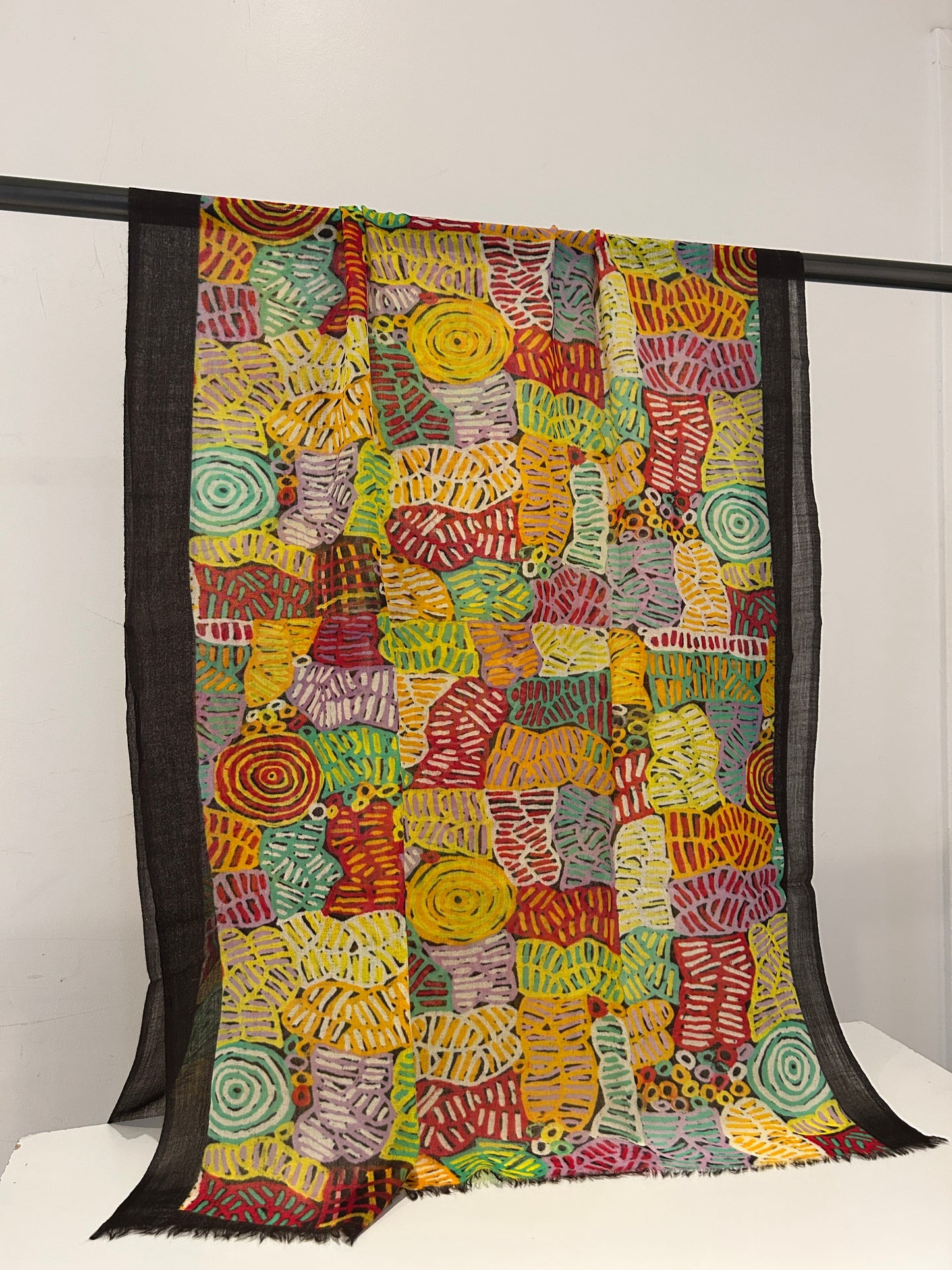 Lightweight Wool Silk Scarf