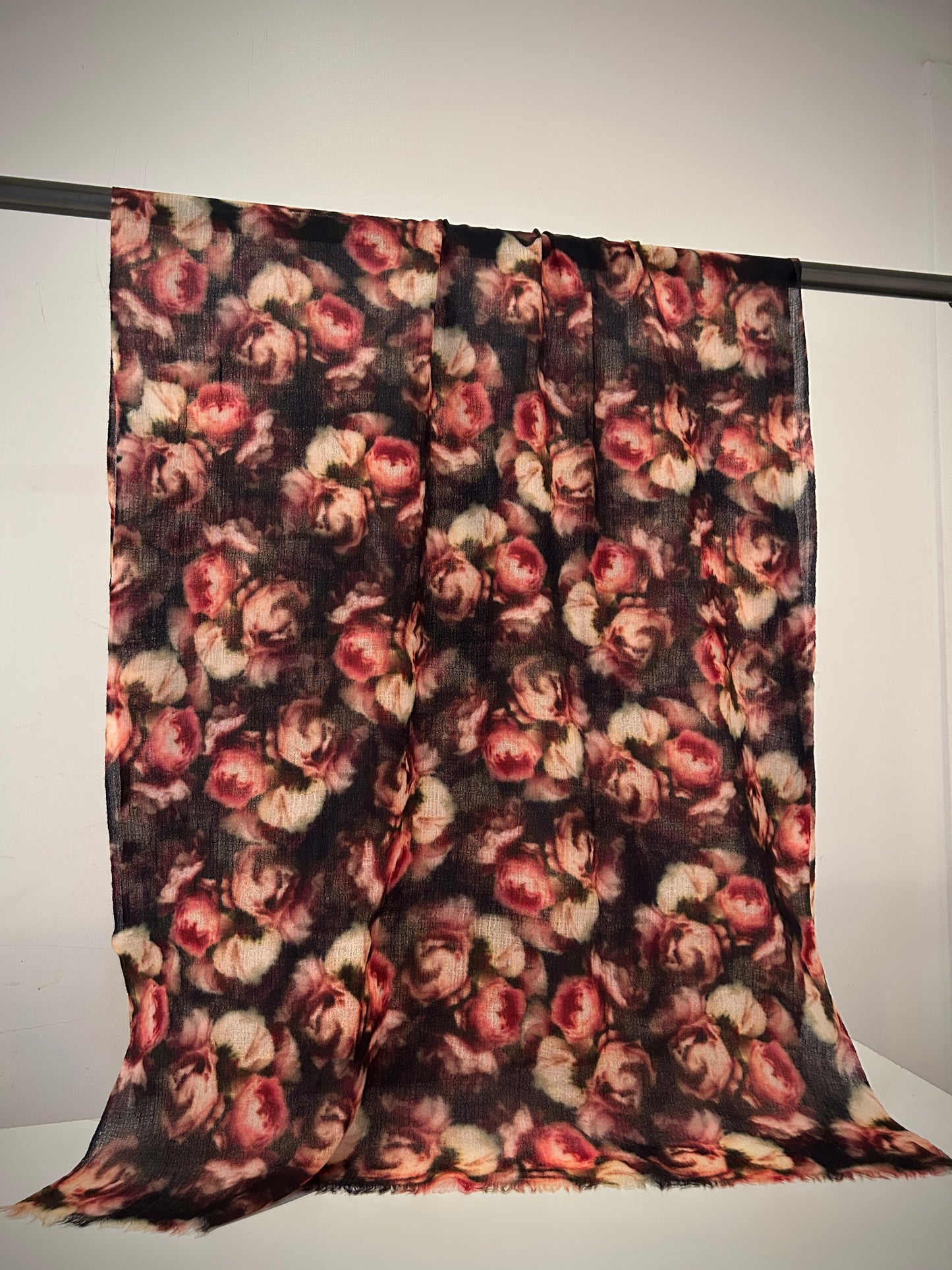 Lightweight Wool Silk Scarf