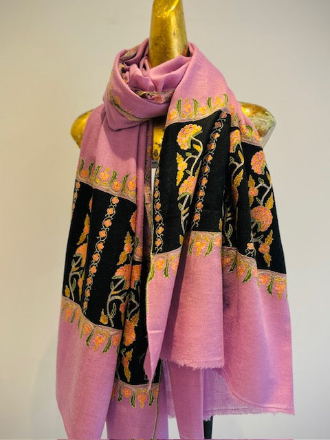 Kashmiri Embroidered Shawl Collection.