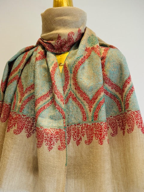 Kashmiri Shawl With Em