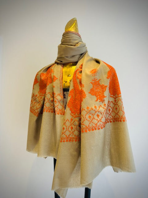 Kashmiri Shawl With Em