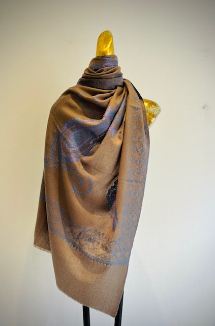 Kashmiri Shawl With Em