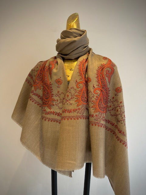 Kashmiri Shawl With Em