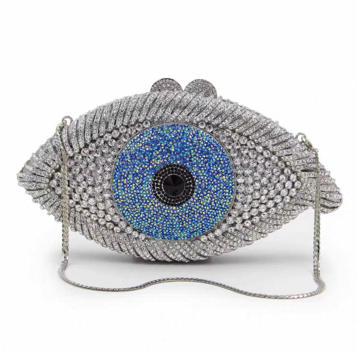 Jewelled Eye Clutch