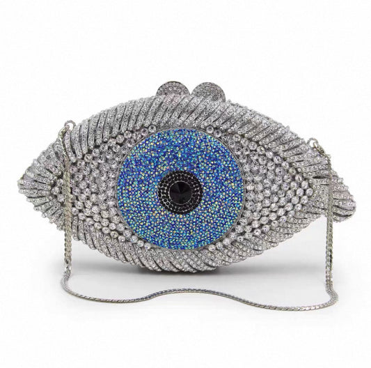 Jewelled Eye Clutch