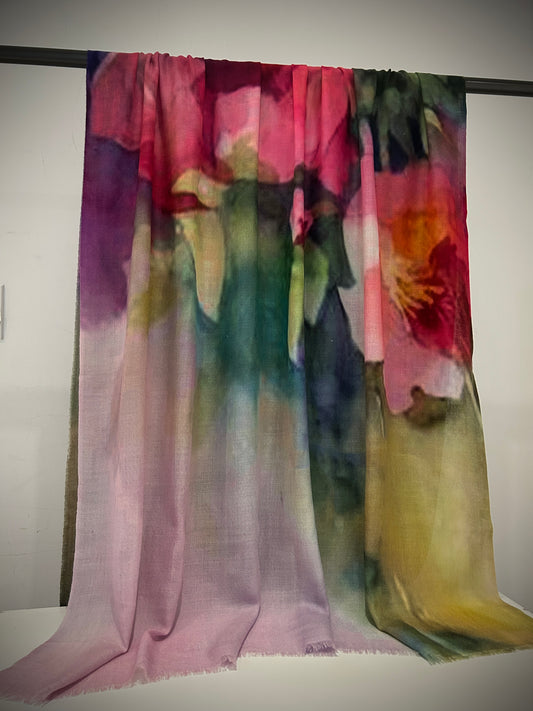 Luxury Handwoven Cashmere Shawl