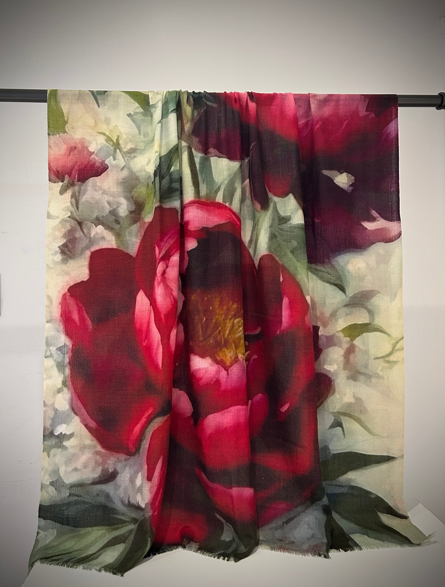 Handwoven cashmere shawl