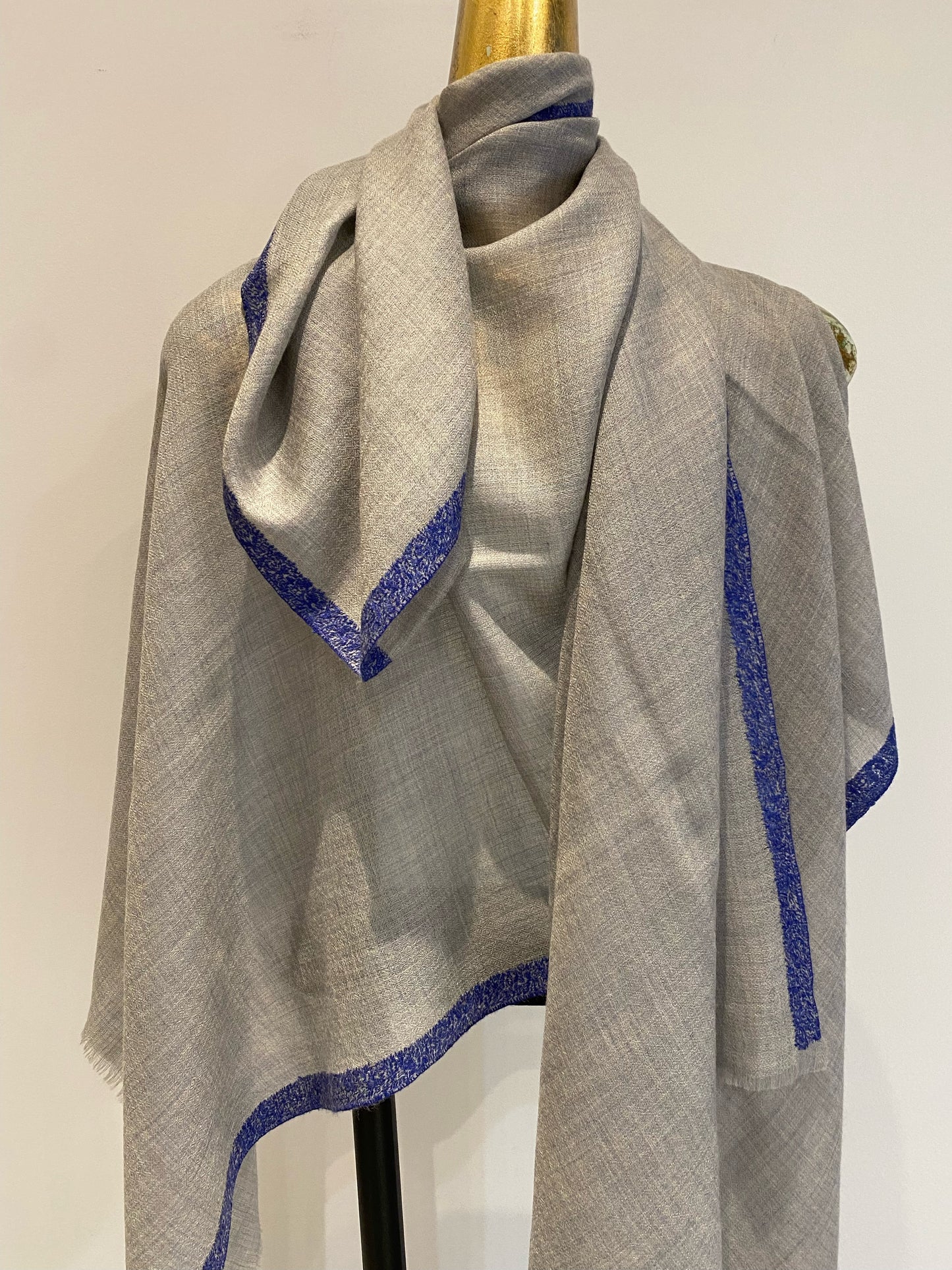 Hand Embroidered Kashmiri Shawl.