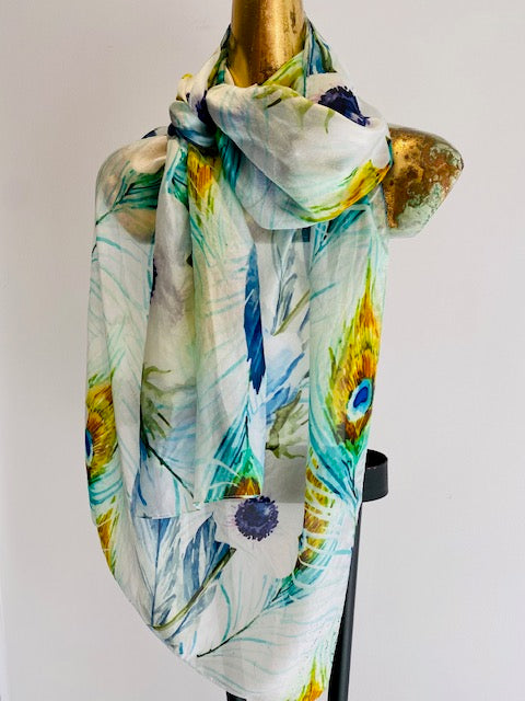 Light Silk Scarf.