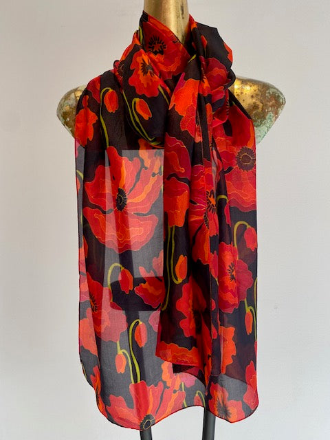 Light Silk Scarf.