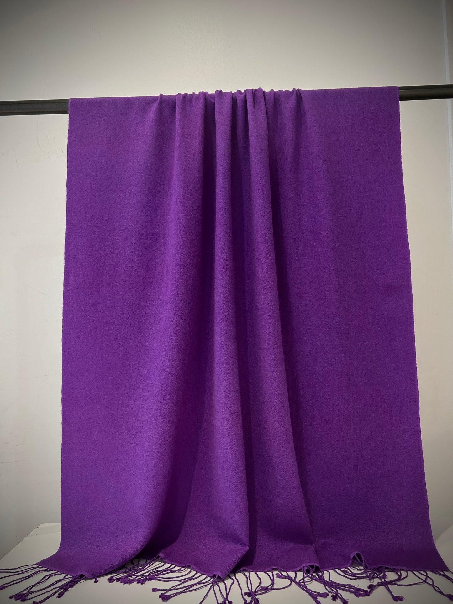 Purple pashmina shawl
