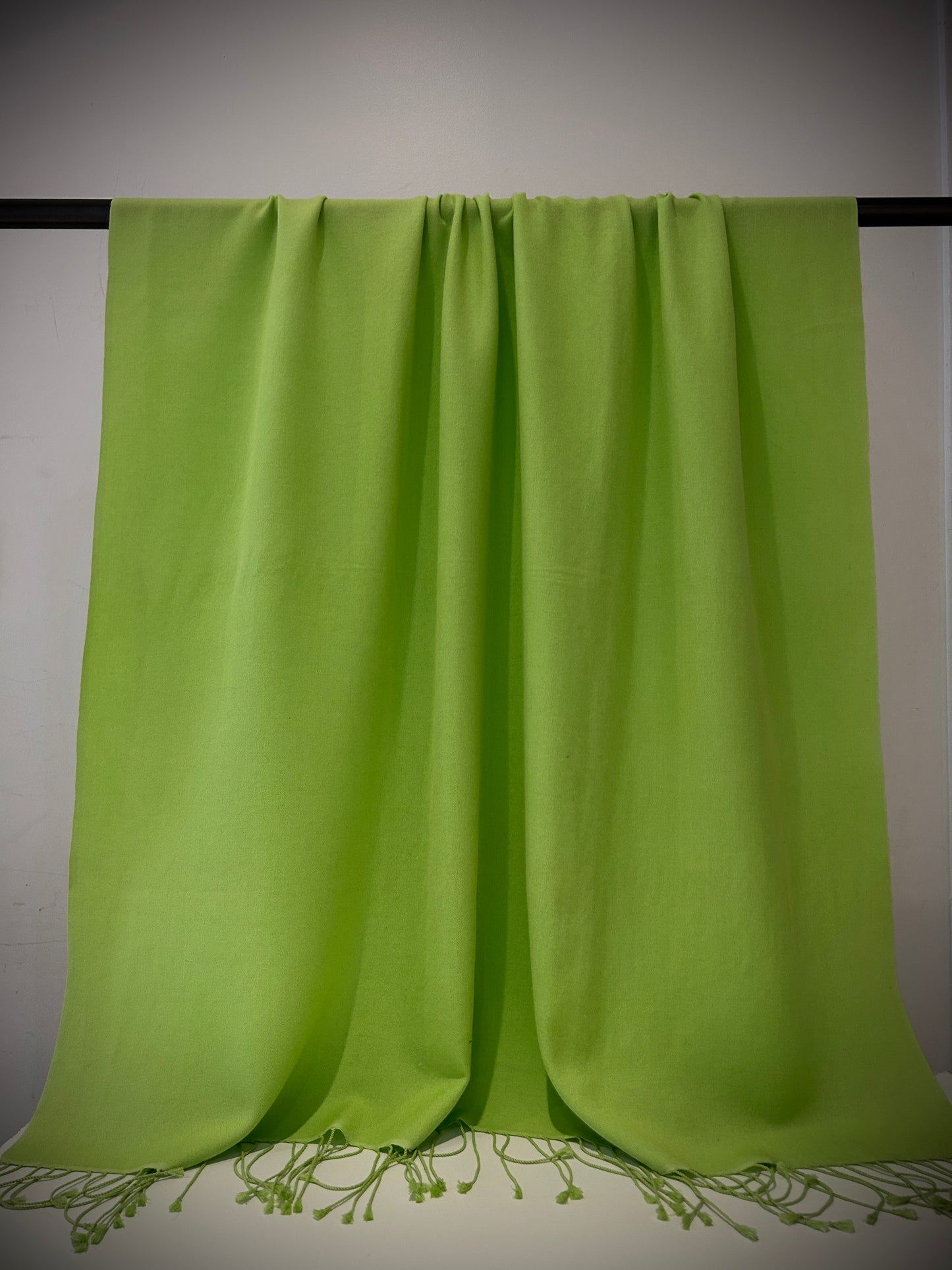  Green pashmina shawl