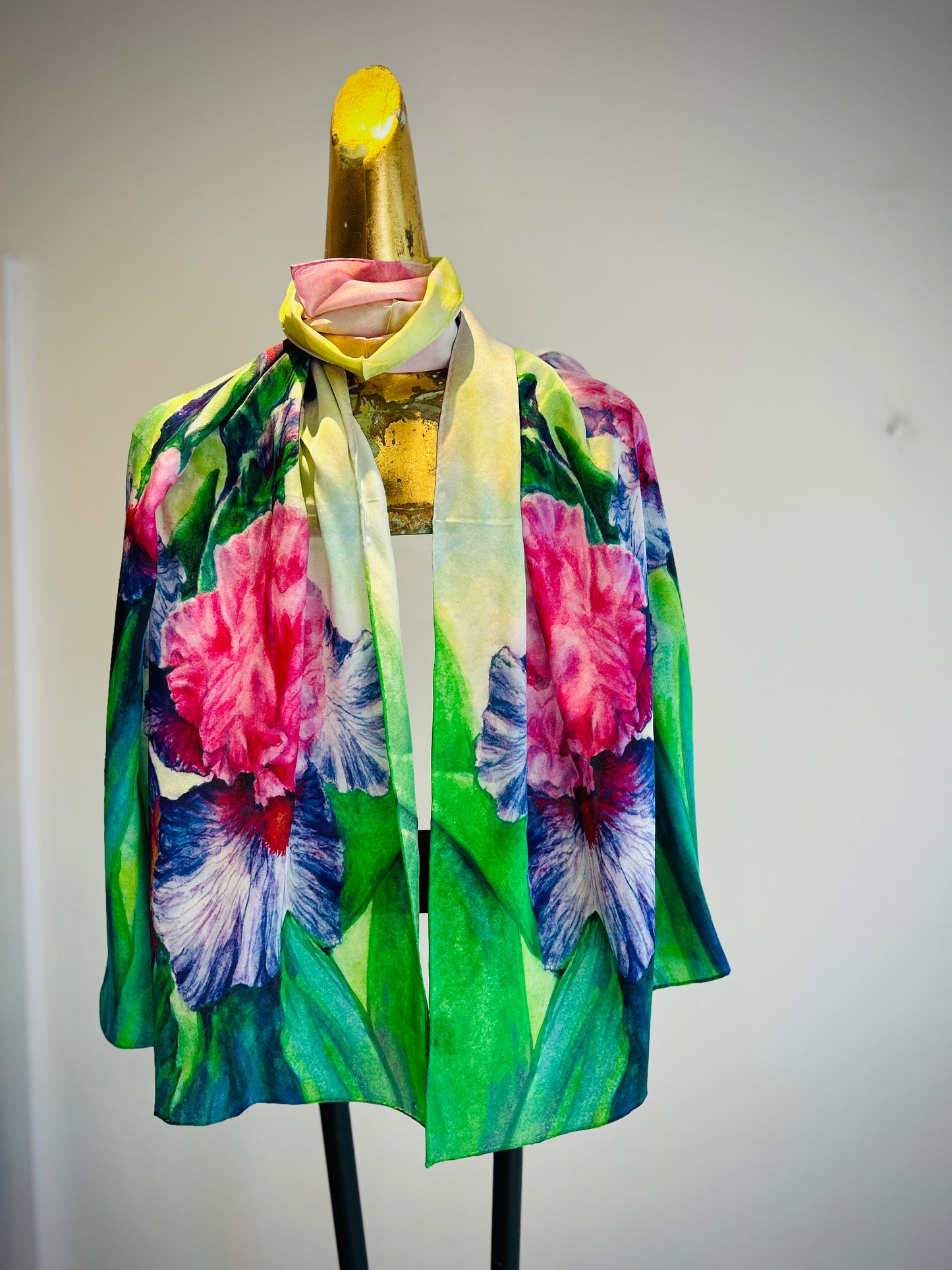 Floral Silk Scarf