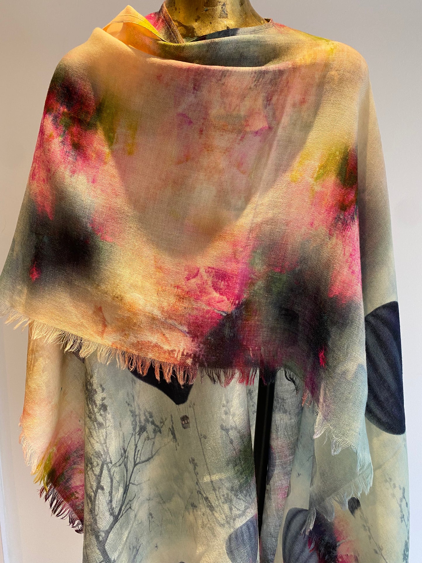 Summer Wool Cape