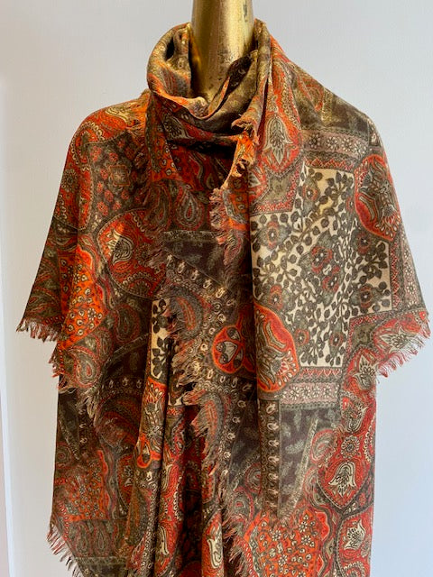 Summer Wool Cape