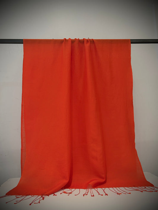 Handwoven light scarf