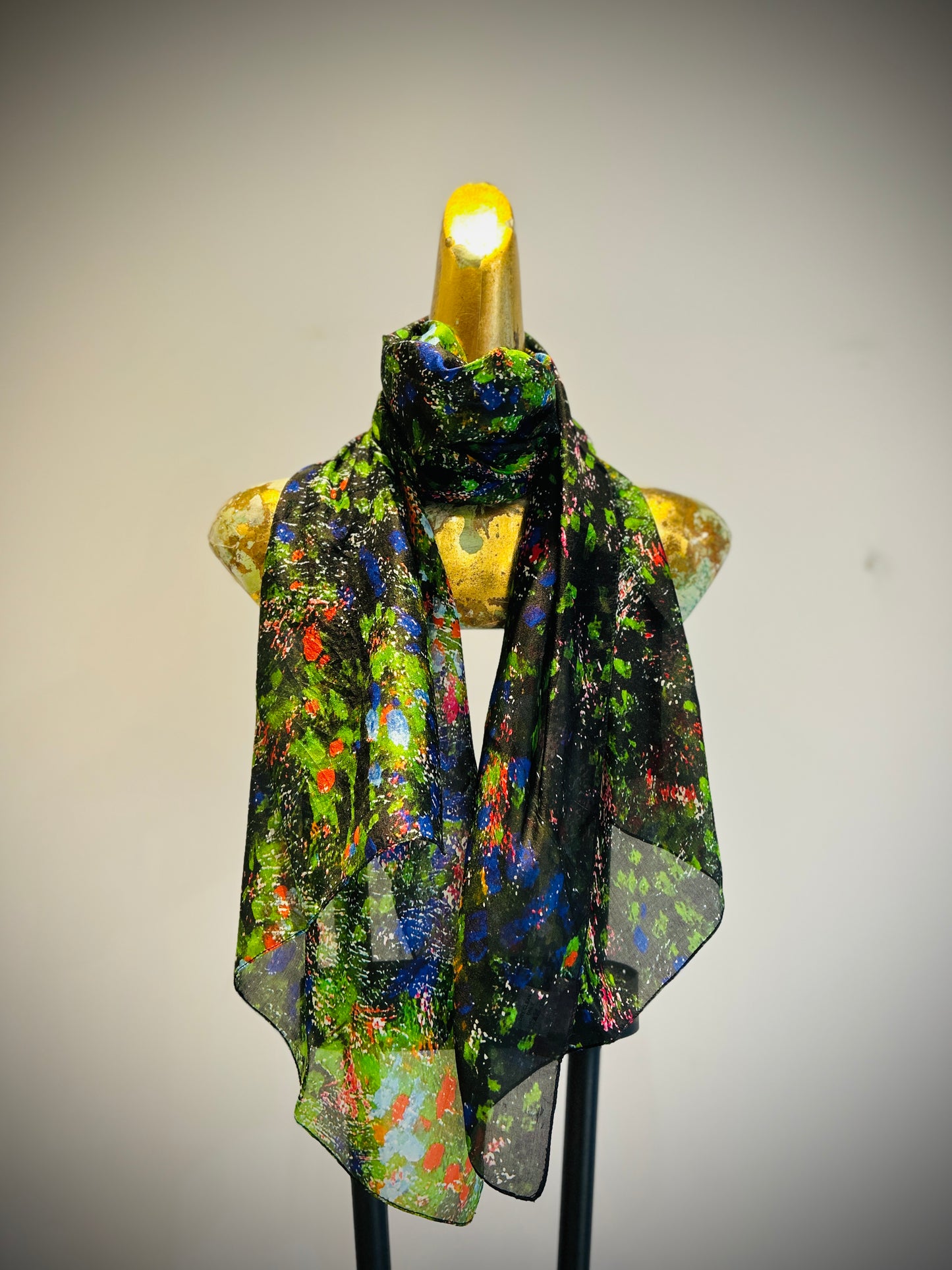 Light Silk Scarf.