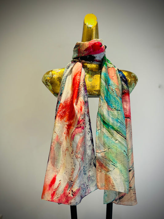 Light Silk Scarf.