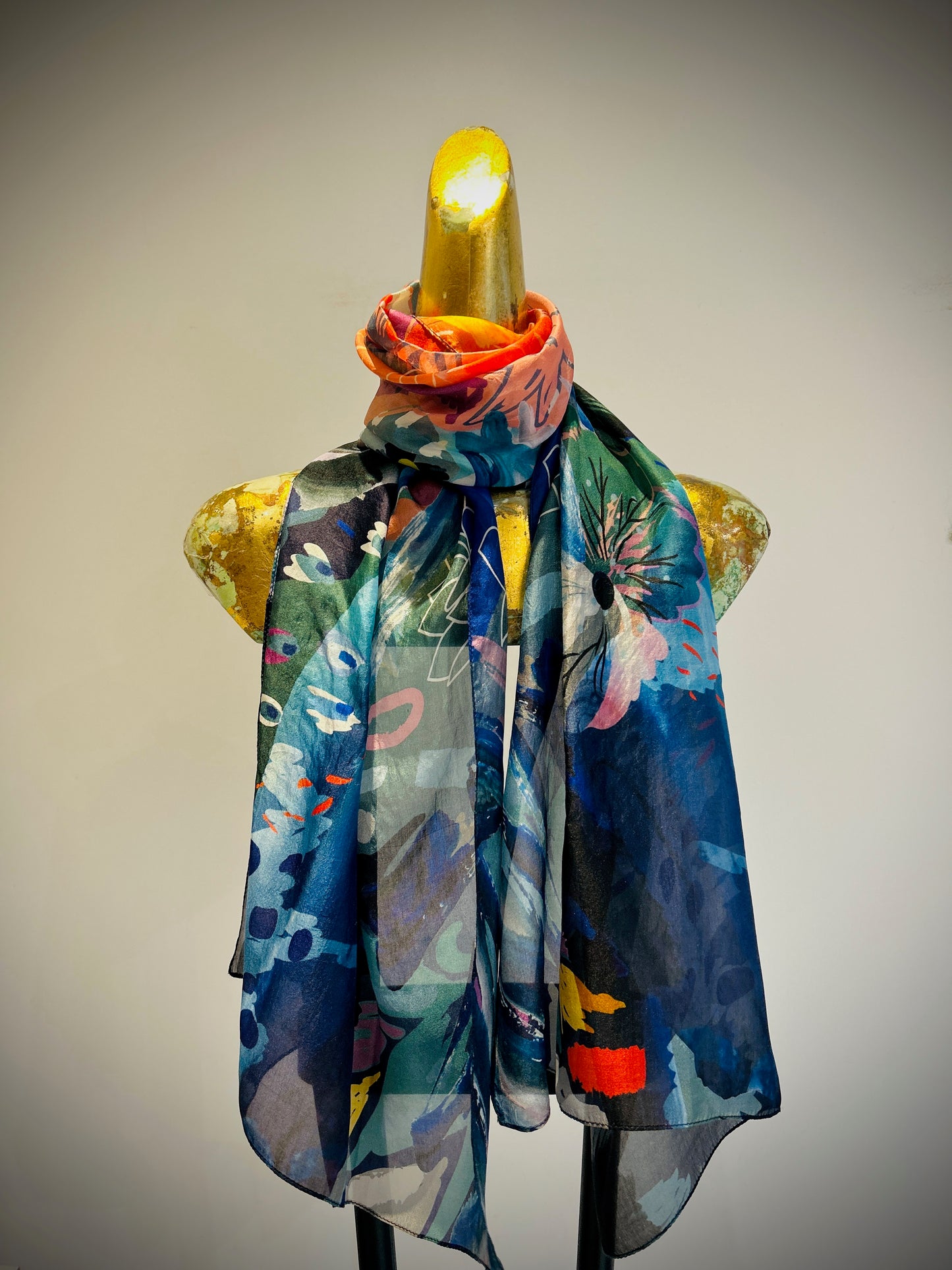 Light Silk Scarf.