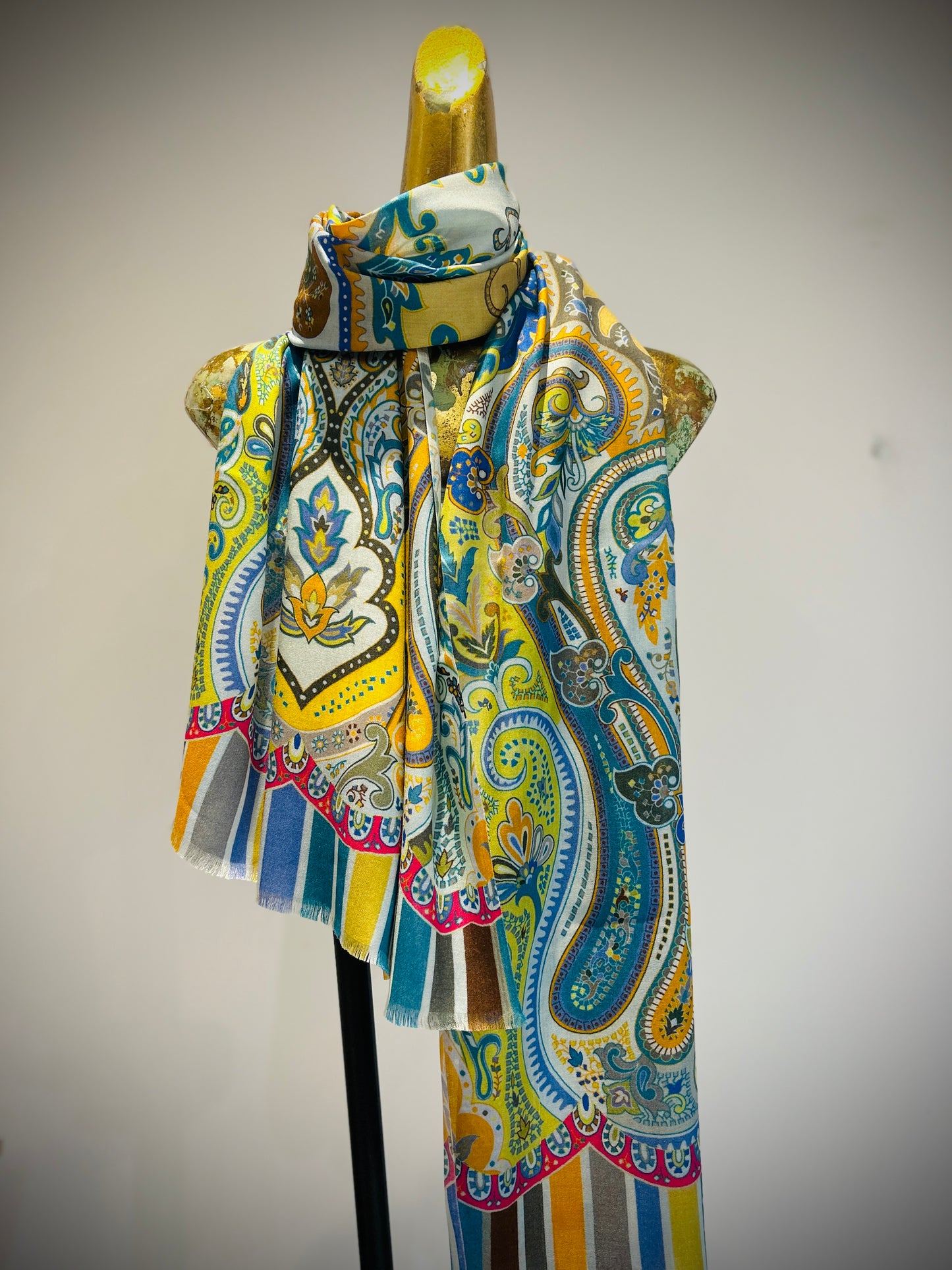 Silk Printed Scarves.