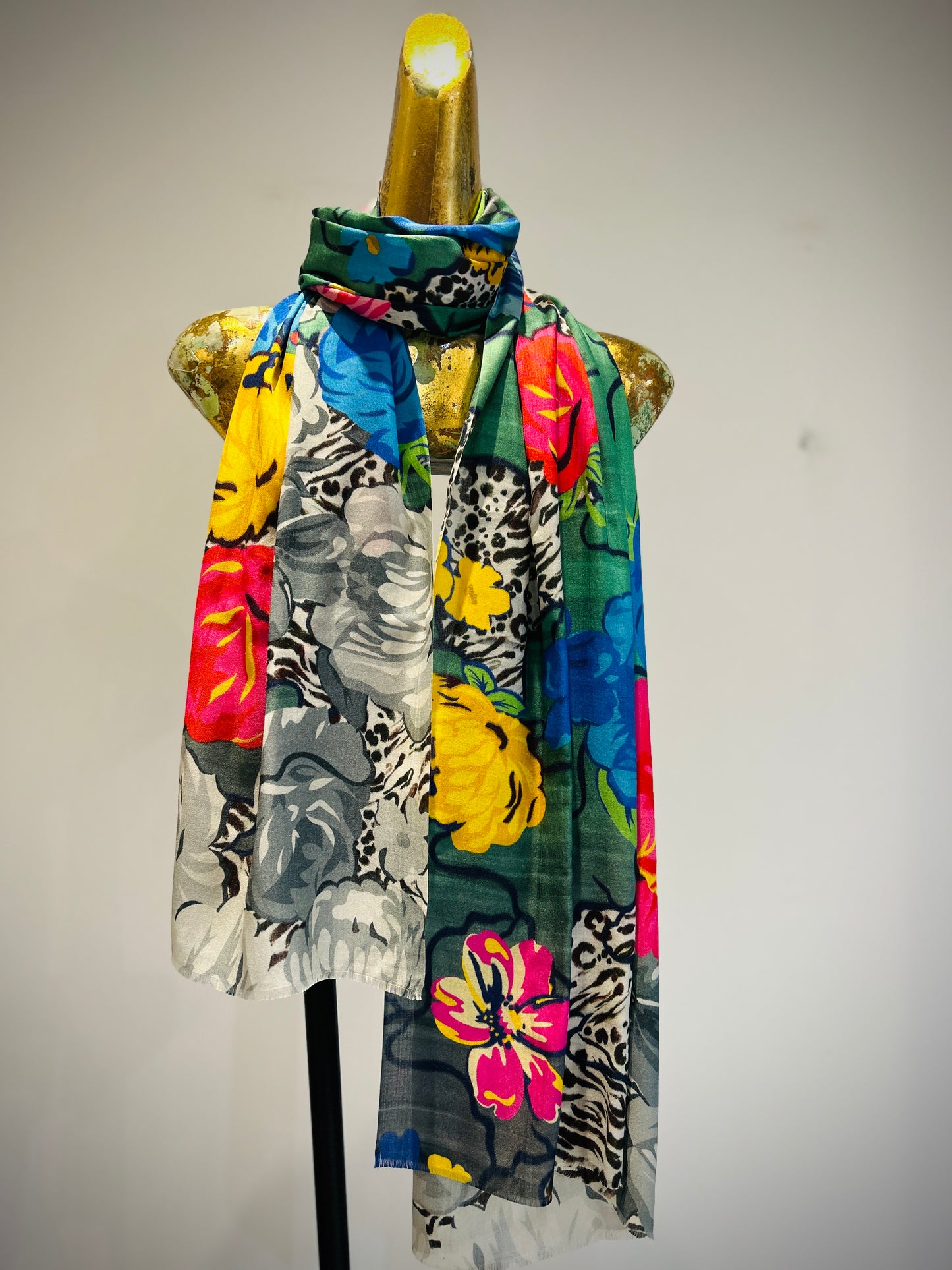 Silk Printed Scarves.