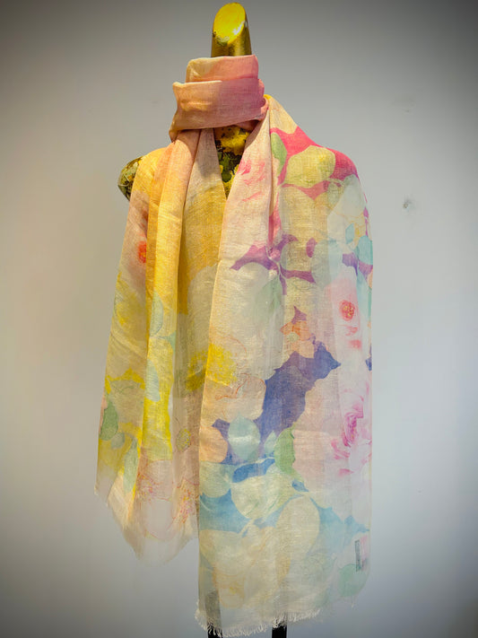 Linen Printed Scarf