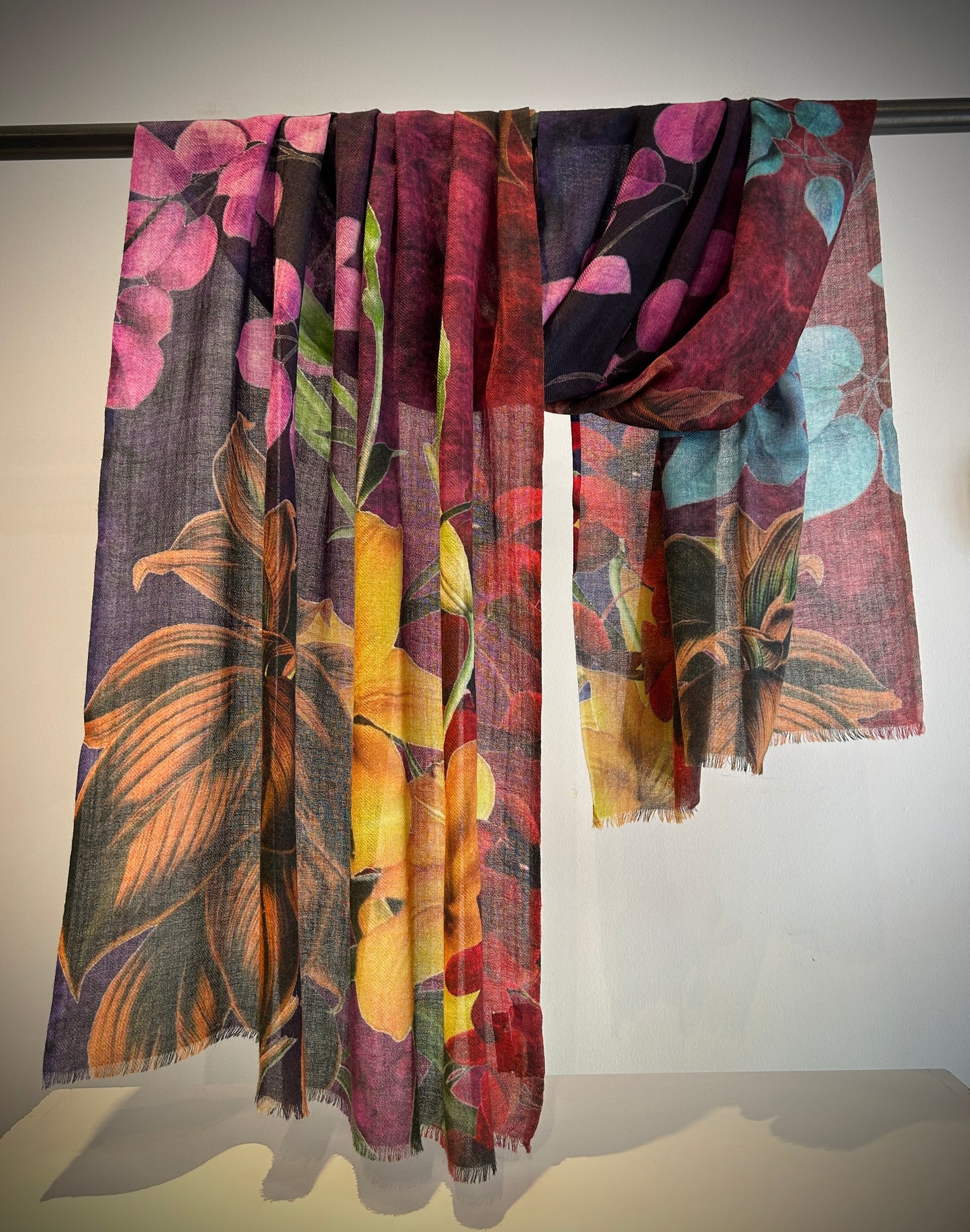 Floral Print Scarf
