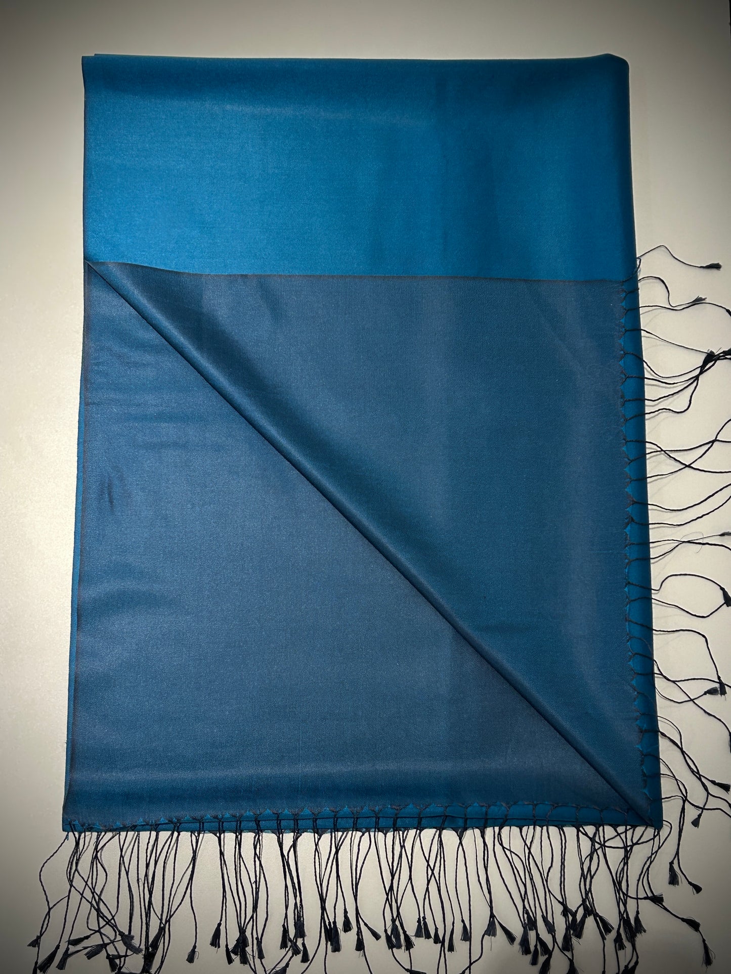 Two-Tone Silk Scarf