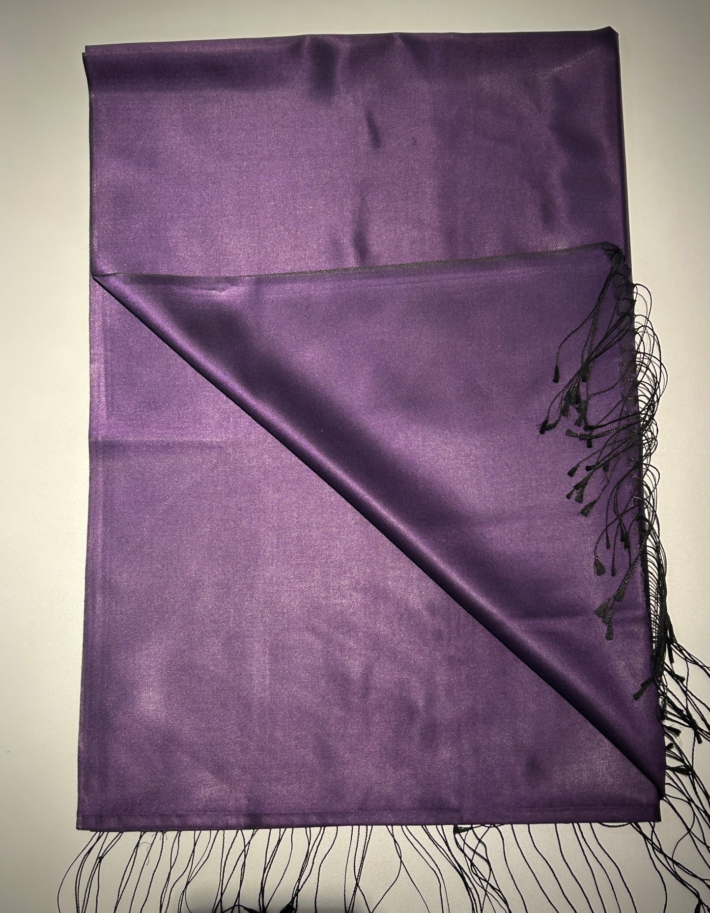 Two-Tone Silk Scarf