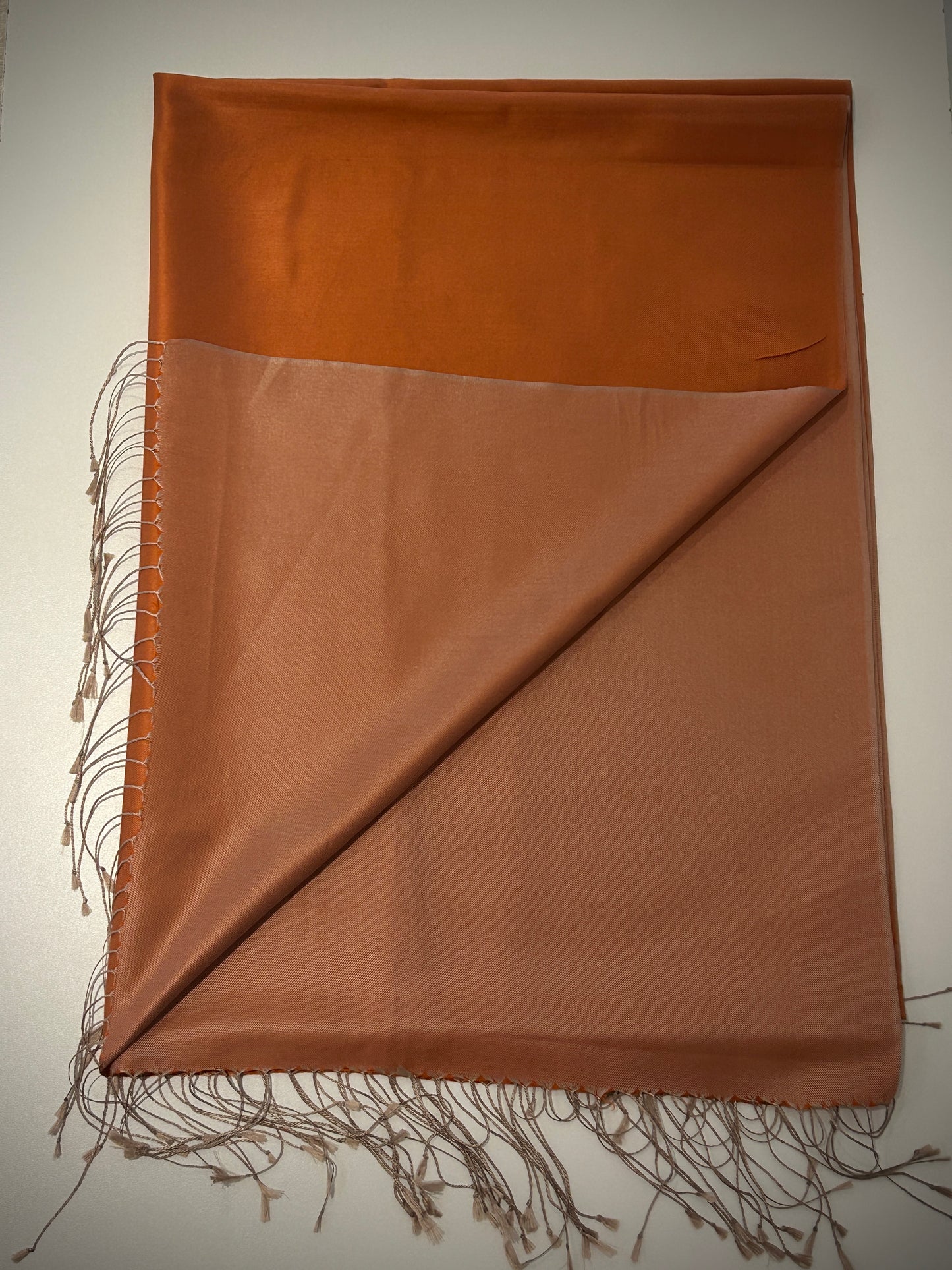 Two-Tone Silk Scarf