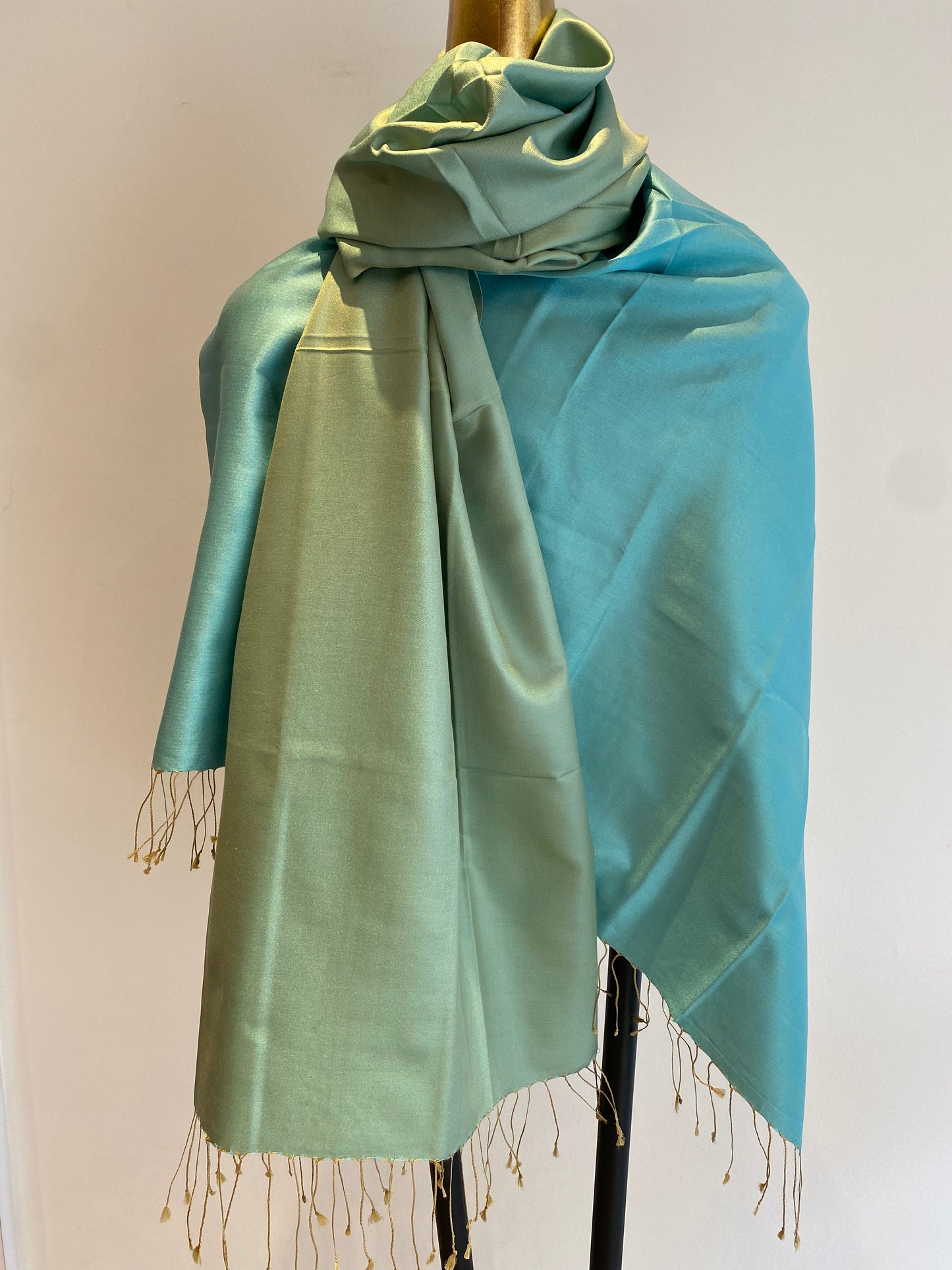 Silk Two Tone Scarf.