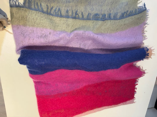 Multi Coloured Cashmere Shawl