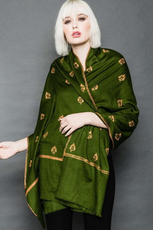 Kashmiri Shawl With Em
