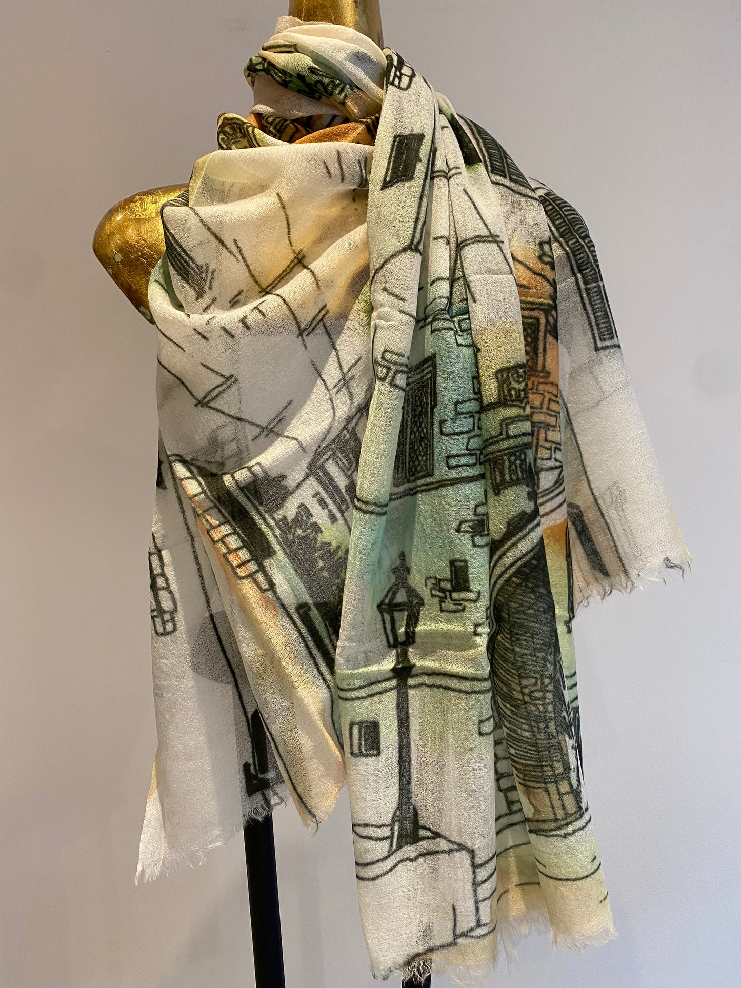 Printed Lightweight Scarf