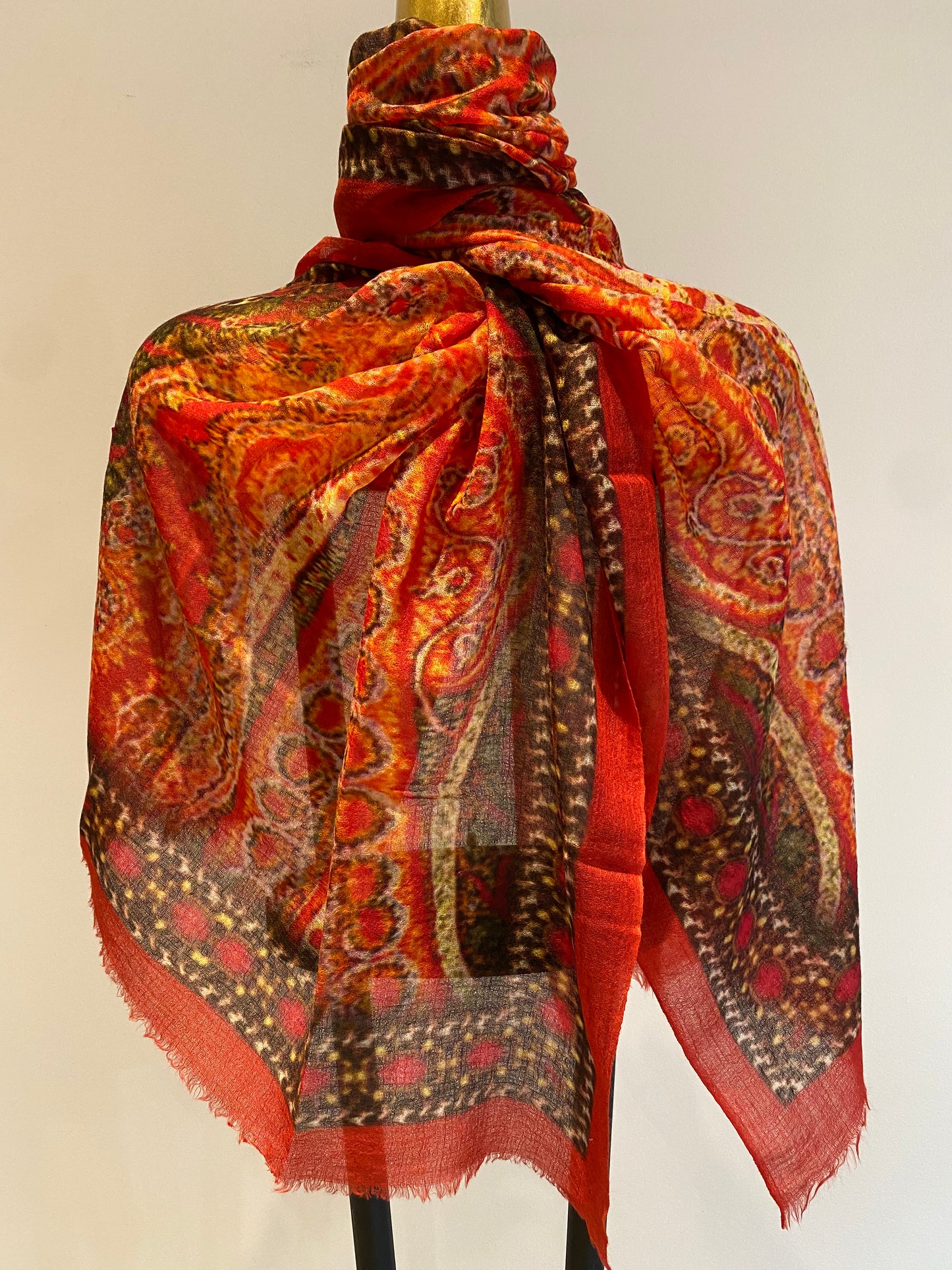 Printed Lightweight Scarf