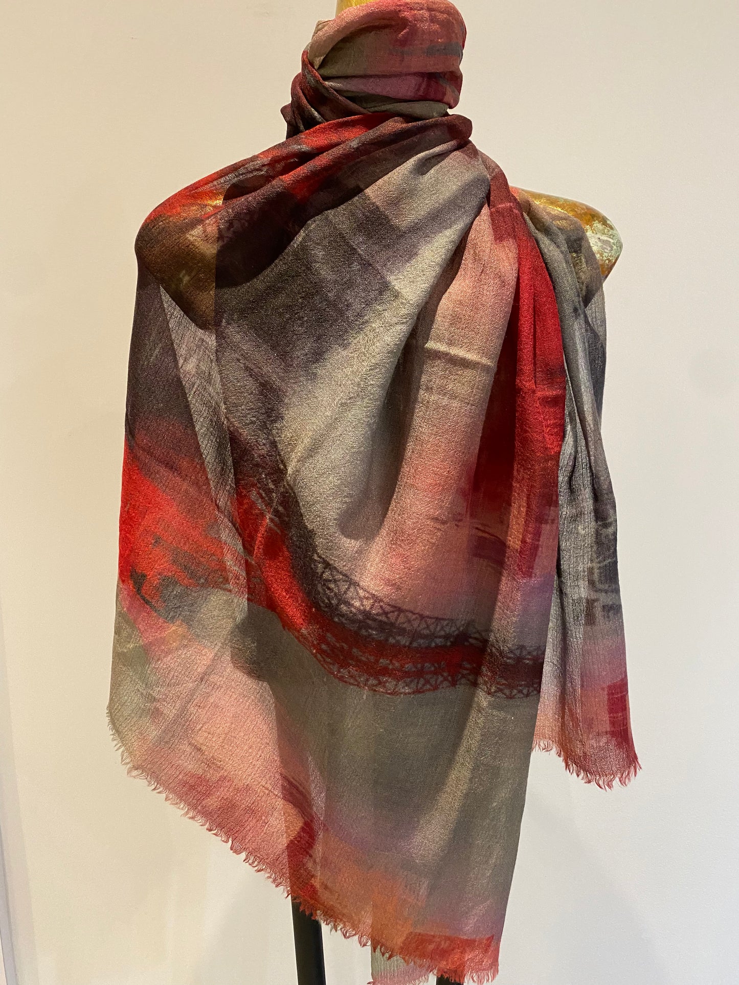 Printed Lightweight Scarf