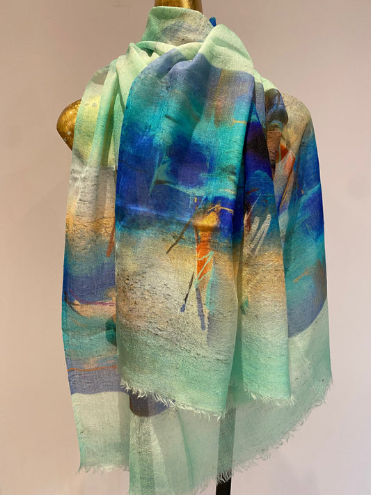 Printed Lightweight Scarf