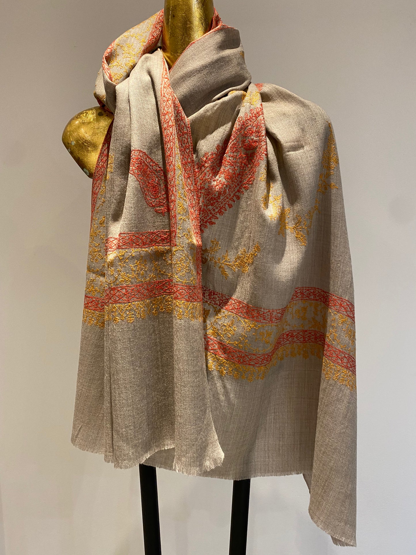Kashmiri Shawl With Em