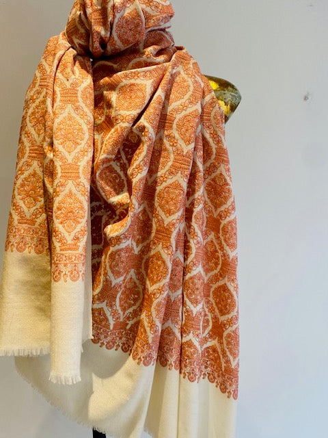 Hand Embroidered Shawl.