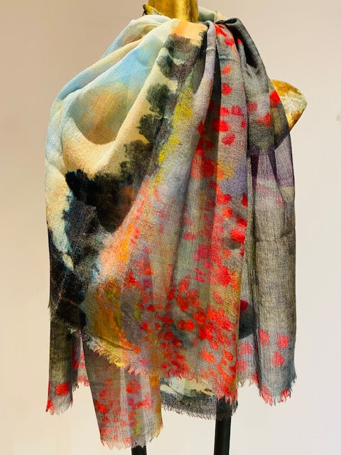 Printed Lightweight Scarf