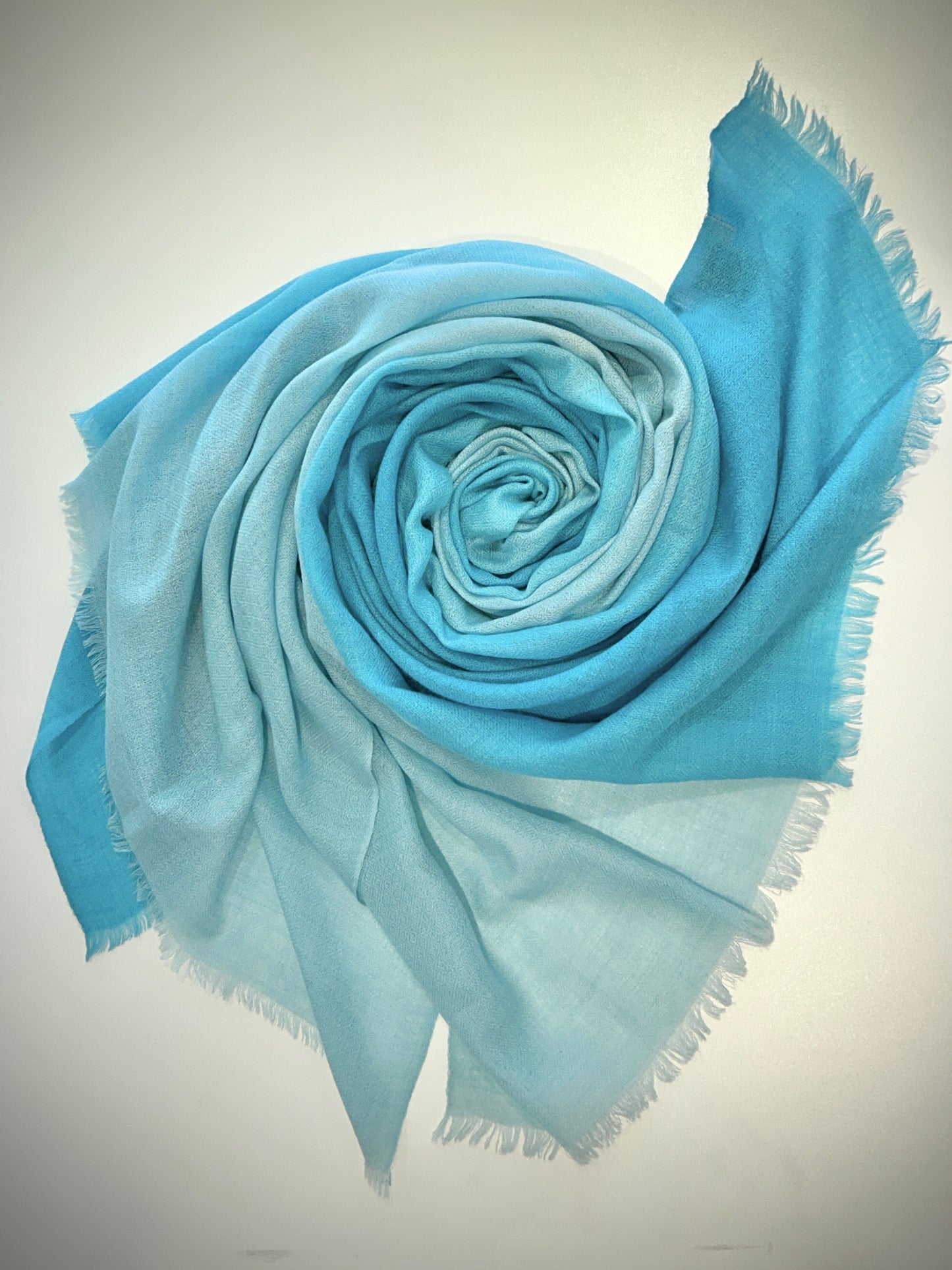 Luxury Featherweight Cashmere Two Tone Shawl