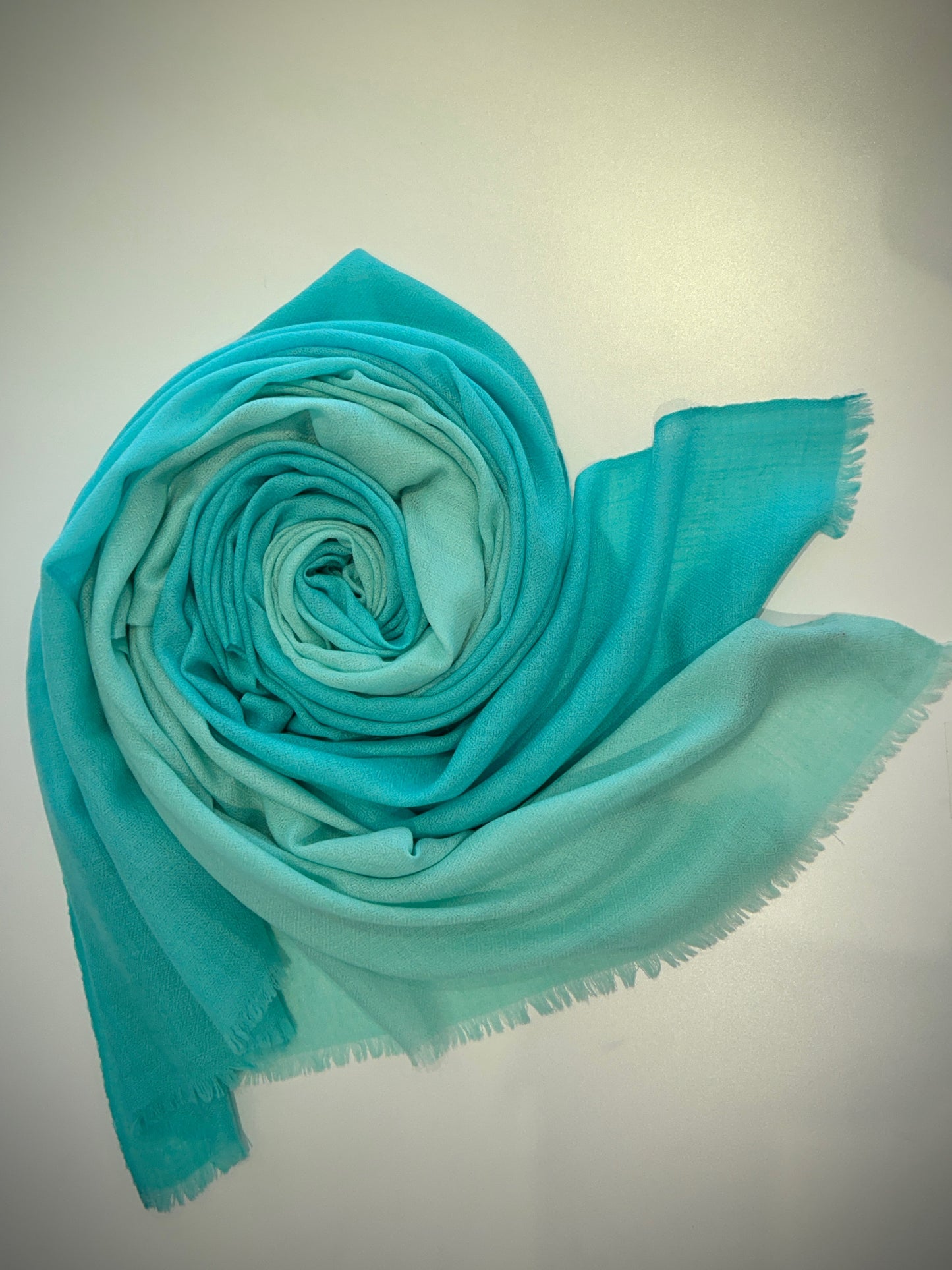 Luxury Featherweight Cashmere Two Tone Shawl