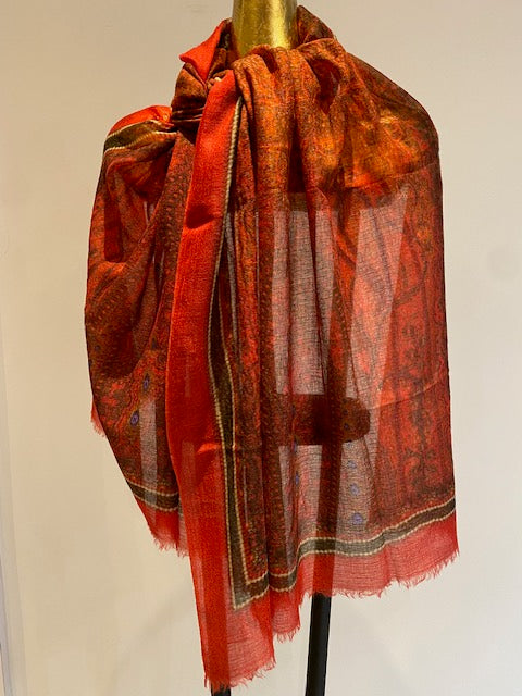 Printed Lightweight Scarf